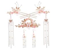 Tasella cinese Tassel Capelli cinesi Bastoncini per capelli lunghi pin per per tradizionali Accessori per gioielli fatti a mano in stile classico ...