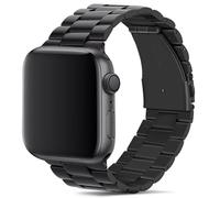 Tasikar Band Compatibile con Apple Watch Band 42mm(Series 10) 41mm 40mm 38mm Cinturino di ricambio in metallo inossidabile Premium Compatibile con Apple Watch SE 2 SE Seires 10 9 8 7 6 5 4 3 2 1, Nero