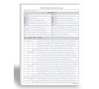 Task Planner & Activity Log Notepad per lavoro, lista delle cose da fare quotidiana con lista di controllo, monitoraggio del tempo e note, 60 pagine, 8,5 x 11 lettera, ritratto - Life Charge