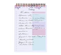 Task Writing Pad - Organized Memo Planner, Compact Notebook with Durable Binding, Checklist Pages, Multi-Purpose Organizer with Easy Carry Format, Daily Task Tracker for Students Office, Home Use