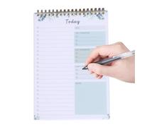 Task Writing Pad - Organized Memo Planner, Compact Notebook with Durable Binding, Checklist Pages, Multi-Purpose Organizer with Easy Carry Format, Daily Task Tracker for Students Office, Home Use