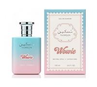 Taskeen Wowie Paris Corner Eau de Parfum 100 ml, note di mandarino, rum, cannella, vaniglia, tonka, caramello, dolce, aromatico
