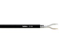 Tasker C128 - Nero Cavo Tondo Microfonico Bilanciato Professionale, Flessibile con Schermatura a Spirale per Applicazioni Audio