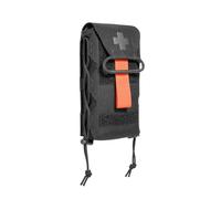 Tasmanian Tiger TT IFAK Pouch Vertical Medic - Borsa aggiuntiva per il primo soccorso, con pannello estraibile, colore: Nero