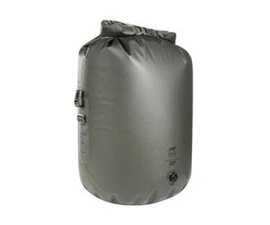 Tasmanian Tiger TT Stuffbag 48 WPV - Sacco impermeabile 48 l, con chiusura a rullo e valvola per compressione per attività all'aperto, barche, sport acquatici; grigio oliva