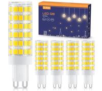 TASMOR G9 LED 8W Lampada Bianco Freddo 6500K, Lampadina LED G9 840 Lumen, Nessuno Sfarfallio, Equivalente a Lampada Alogena 80W, Angolo del Fascio 360°, Non Dimmerabile