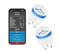 Tasmota, prese NOUS A8T e Wlan ESP32 Smart Plug 10A, mini prese WiFi con contatore corrente, timer, compatibili con Matter, Alexa, Google Home Assistant, MQTT, 2,4 G