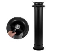 Tasofac Bidone per caffè da pavimento, grande capacità, contenitore commerciale per caffè espresso con asta in silicone, base antiscivolo, design che riduce il rumore, rimovibile per una facile