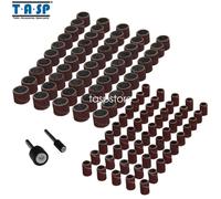 TASP 102PC Dremel Rotante Grana 80 Levigatura A nastro Maniche Kit Batteria