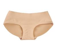 Taspirante Donna Seamless Mutande Imbottite Slip Push Up Glutei Mutandine dello Shaper del Rinforzatore dell'anca di estremità Riempita Signora Senza Cuciture,Pelle 1,L