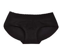 Taspirante Donna Seamless Mutande Imbottite Slip Push Up Glutei Mutandine dello Shaper del Rinforzatore dell'anca di estremità Riempita Signora Senza Cuciture,Nero 2,L
