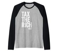 Tassa Il Ricco Alexandria Ocasio-Cortez Femminista Politico AOC Maglia con Maniche Raglan