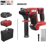 Tassellatore a batteria trapano brushless SKIL 1,5J SDS+ con 1 batteria 20V 2Ah