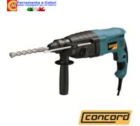 Tassellatore a Percussione Elettrico 3,0J CONCORD 800W Con Filo + KIT Punte