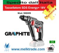Tassellatore a Percussione SDS Energy+ 18V 58G009 - Linea GRAPHITE