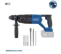 Tassellatore Batteria 20V 2.8J Brushless SDS-Plus Scheppach bc-dh290-x