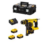 Tassellatore DeWALT DCH253P3 (3 x 5,0 Ah + DCB115 + TSTAK II)