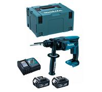 Tassellatore MAKITA DHR165RTJ (2 x 5,0 Ah + DC18RC + MAKPAC 3)