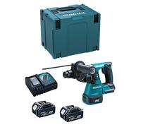 MAKITA DHR242RTJ - Martillo ligero 24mm 18V litio BL 5,0 Ah makpac
