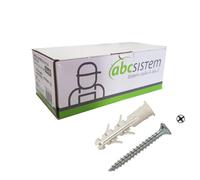 TASSELLI 10 MM NYLON CON COLLARE CONFEZIONE 50 PEZZI TASS3-ABCTNC1050V ABCSISTEM