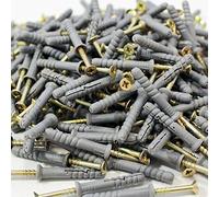 Tasselli a percussione 6 x 40 - 200 pezzi, tassello a croce premontato