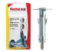 Tasselli Acciaio Sbs 9/ 5 K Con Vite Doppia Set 5 Pezzi - Fischer