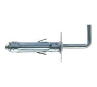 Tassello acciaio sbs gancio lungo fischer sbs 9/6 cf=pz 50 Fischer