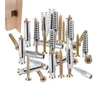 Tasselli di espansione per muro a secco | Vite di espansione,Dado di fissaggio per lavori di perforazione in calcestruzzo - Mobili Armadio Libri Armadio Porta in legno