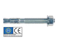 Tassello ancorante acciaio fbn ii fischer dado e rondella fbn ii 12/10 mm 12x106