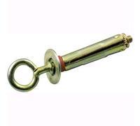 Tasselli In Acciaio 6 Mini Occhiolo Chiuso Dia.Mm. 6 Conf.100Pz