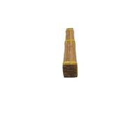 Tasselli in legno, Bastoncini di legno, tasselli, confezione da 100, bambù, multicolore, misure multiple, 30 cm(2x5mm Brown)