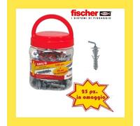 Tasselli in nylon con gancio corto 100 pz + 25 in Omaggio - SB9/8