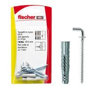 Tasselli Nylon Ux 6X35 H K Set 5 Pezzi - Fischer