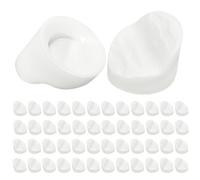 Tasselli Per Telaio Porta - 50 Pezzi Tappi Finali Per Porte E - Coperture Di Fissaggio per Fori Di Vite | Per Mobili Come Armadi Tavoli Sedie E