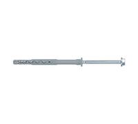 Fischer Tasselli Prolungati SXRL 8x120 FUScon Vite Testa Esagonale Acciaio Zincato, Torx, per Installazioni Passanti su Calcestruzzo, Mattone Pieno e Forato, 540131