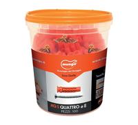TASSELLI UNIVERSALI IN NYLON + VITE TRUCIOLARE Ø8X40mm SECCHIO 100PZ MQ-S8 MUNGO