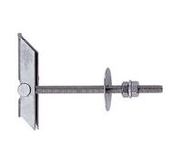 Tassello ad ancora a soffitto KD 8 con barra e doppio dado (20 Pz.)