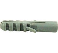 fischer 50126 S 8 DP - Wall plug - Brick,Concrete - Nylon - Nylon - Grey - 8 mm