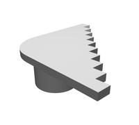 Tassello Banco Lavoro Dentato 20mm per Wolfcraft Bosch Stampato 3D Kit