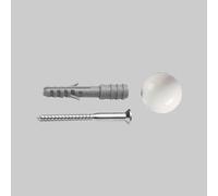 TASSELLO CON FERMAPORTA CON ESPOSITORE SA 1N colore marrone espositore 25 pz