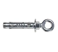 TASSELLO CON OCCHIOLO 'TA M-O' TA M10 O - Ø 15x69 mm - vite M10x77 mm