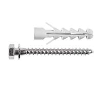 TASSELLO CON VITE E BORDO 'AZ01' Ø 12x60 mm - vite 8x70 mm