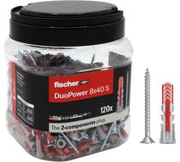Tassello Duopower S 8 x 40 Propack Fischer 120 Pezzi