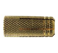 Tassello in ottone MS