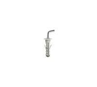 Tassello nylon c/vite a gancio medio m5x12x45 conf. 100 pz.
