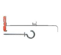 Tassello Nylon Duotec 10 H Fischer Occhiolo Aperto 25 Pezzi