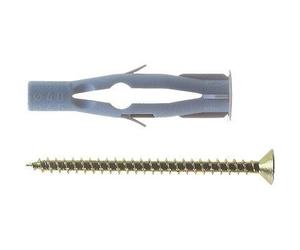 TASSELLO NYLON FU-V FISCHER - VITE TSP CAVA PZ FU 6X35 V CF=PZ 100- 1 confez...
