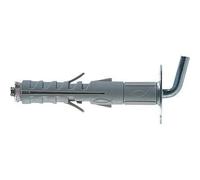 Tassello Nylon Sb Lungo Gancio Corto Fischer Sb 9 L8 100 Pezzi