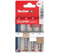 Tassello per materiale isolante DuoHM Ø 8 mm 4 pz Acciaio grigio