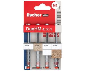Tassello per materiale isolante DuoHM Ø 8 mm 4 pz Acciaio grigio